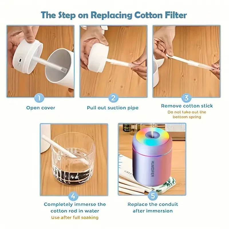 1pc USB-Powered Smart Aroma Diffuser