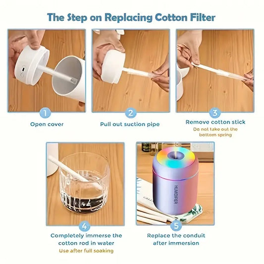 1pc USB-Powered Smart Aroma Diffuser